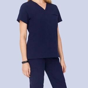 Mandala Scrub Set Navy